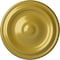 Ekena Millwork Maria Ceiling Medallion (Fits Canopies up to 1 3/4"), Hand-Painted Rich Gold, 9 5/8"OD x 1 1/8"P CM09MARGS - alternate 1